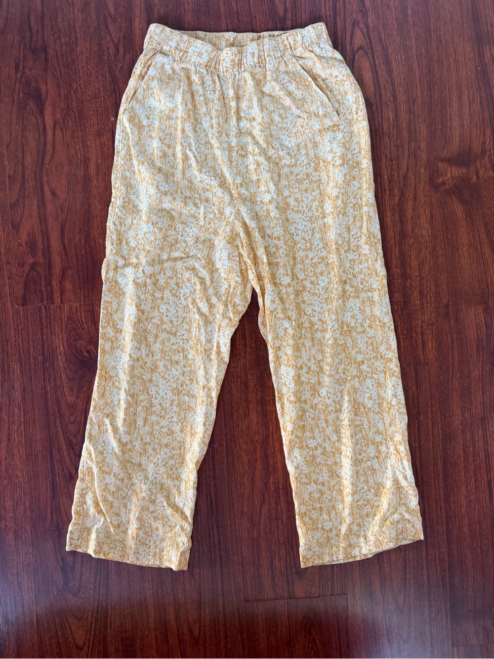 Patagonia Yellow Floral Bottoms